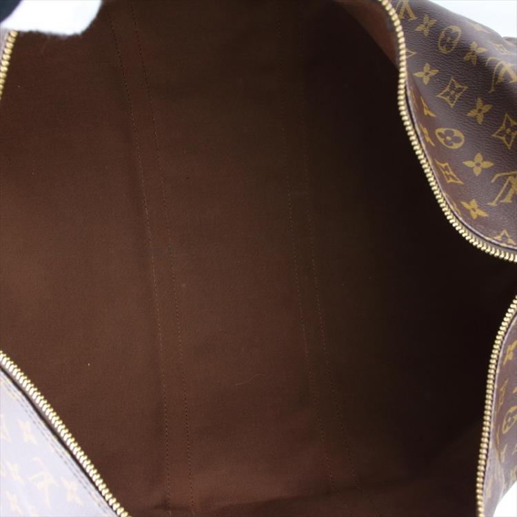 Pre Owned Louis Vuitton Monogram Canvas Keepall 55 Bag