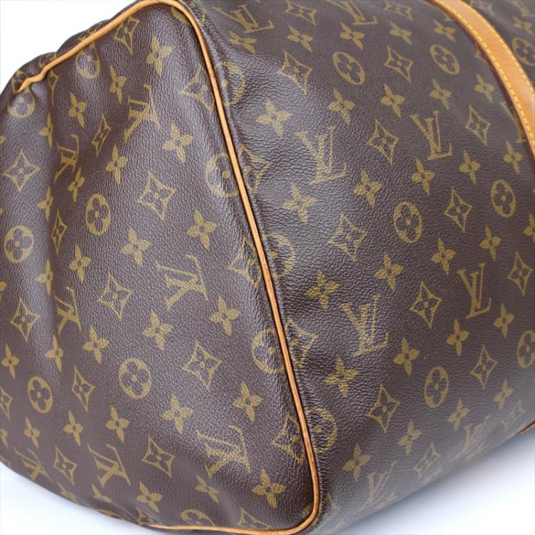 Pre Owned Louis Vuitton Monogram Canvas Keepall 55 Bag