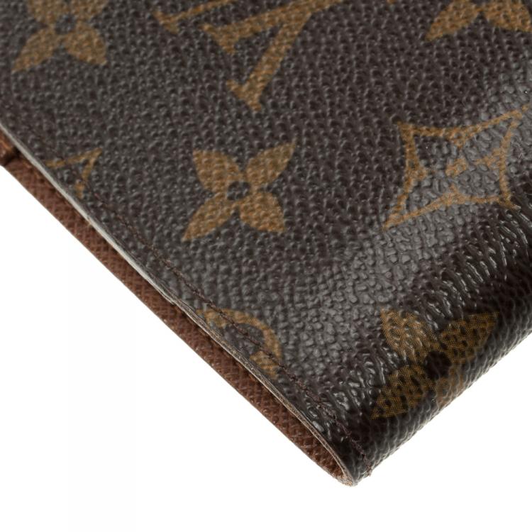 Pre Owned Louis Vuitton Monogram Canvas Desk Agenda Cover
