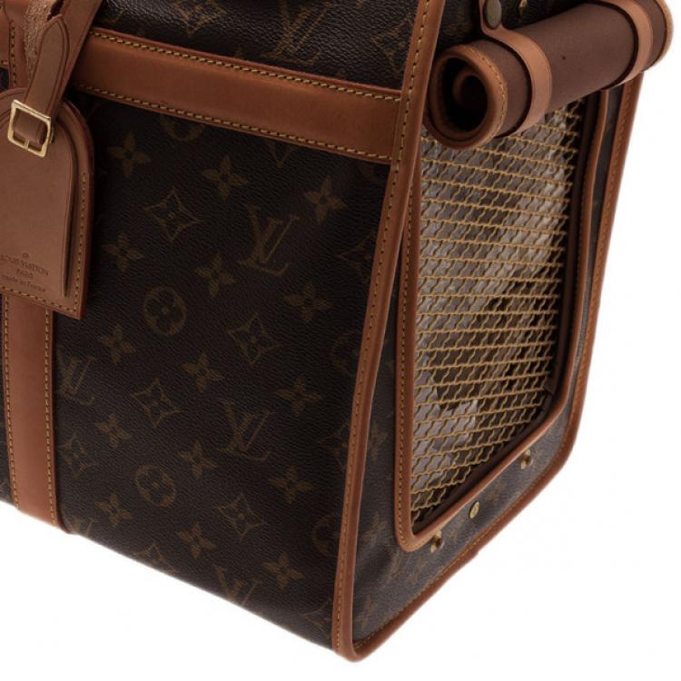 louis vuitton pet carrier 50