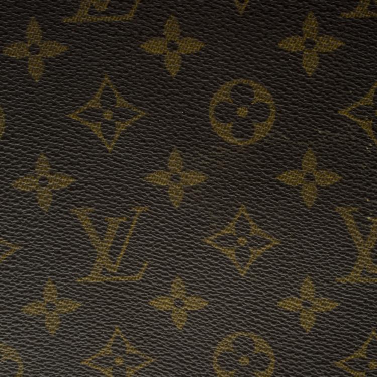 Pre Owned Louis Vuitton Monogram Canvas Large Desk Agenda Cover