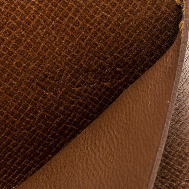 Pre Owned Louis Vuitton Monogram Canvas Large Desk Agenda Cover