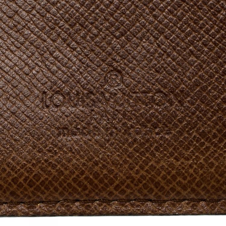 Pre Owned Louis Vuitton Monogram Canvas Large Desk Agenda Cover