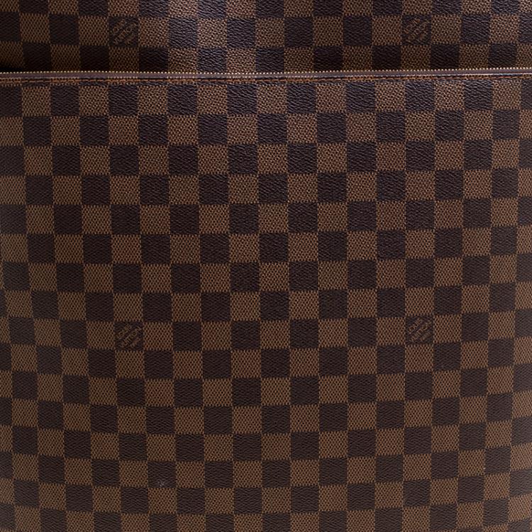 Pre Owned Louis Vuitton Damier Ebene Canvas Pegase Light 55 Luggage