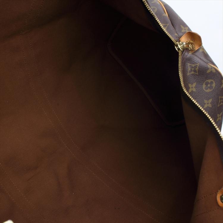 Pre Owned Louis Vuitton Monogram Canvas Keepall 60 Bag