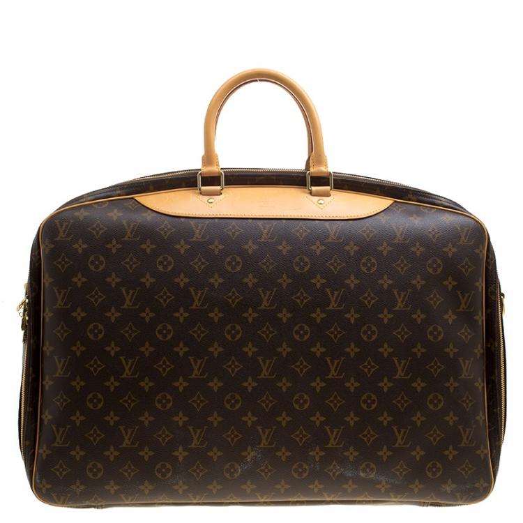 Louis Vuitton Monogram Alize 2 Poches Luggage Carry On Shoulder