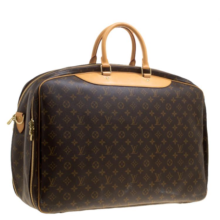 Pre Owned Louis Vuitton Monogram Canvas Alize 2 Poche Soft Suitcase