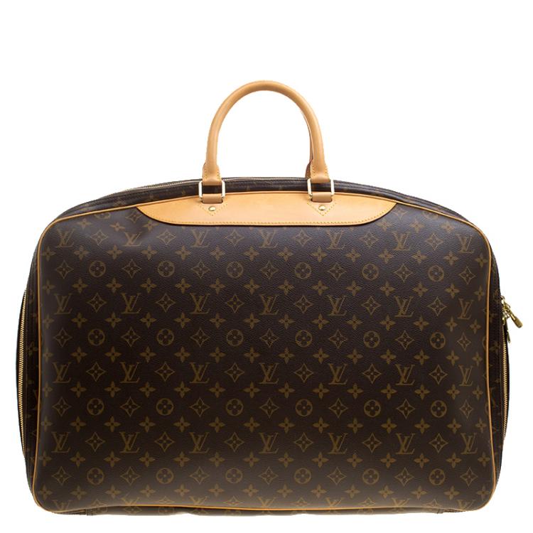 Pre Owned Louis Vuitton Monogram Canvas Alize 2 Poche Soft Suitcase