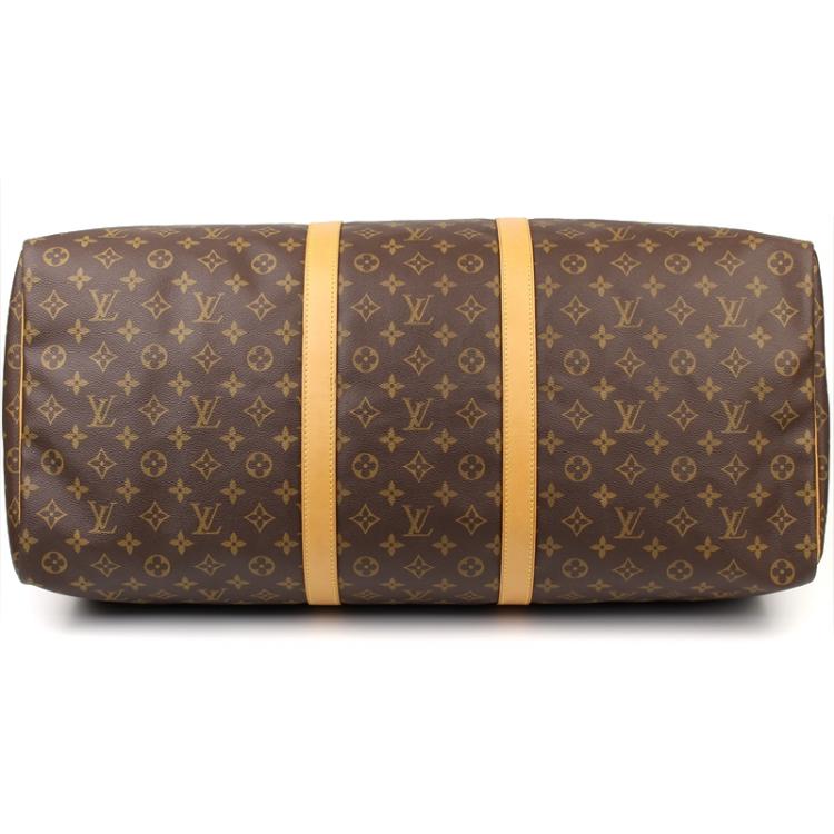 Pre Owned Louis Vuitton Monogram Canvas Keepall 60 Bag