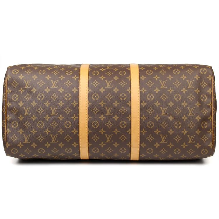 Pre Owned Louis Vuitton Monogram Canvas Keepall 60 Bag