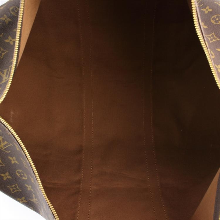 Pre Owned Louis Vuitton Monogram Canvas Keepall Bandouliere 55 Bag