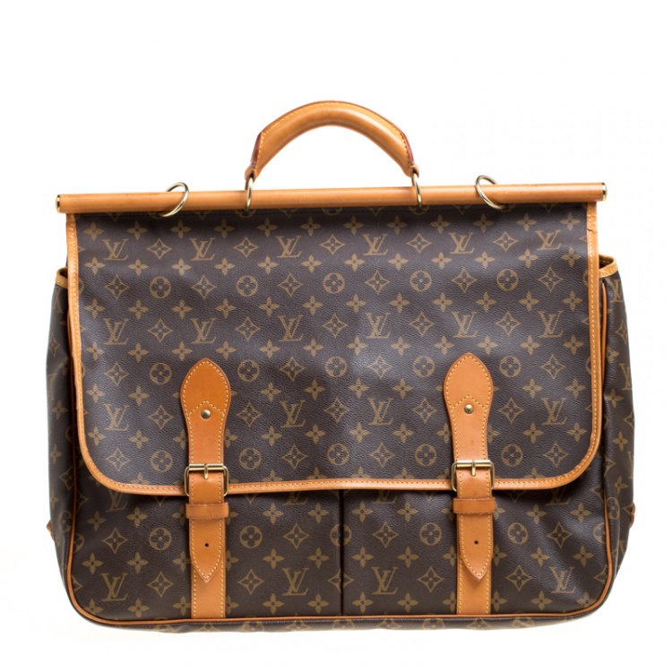 Pre Owned Louis Vuitton Monogram Canvas Sac Chasse Hunting Bag
