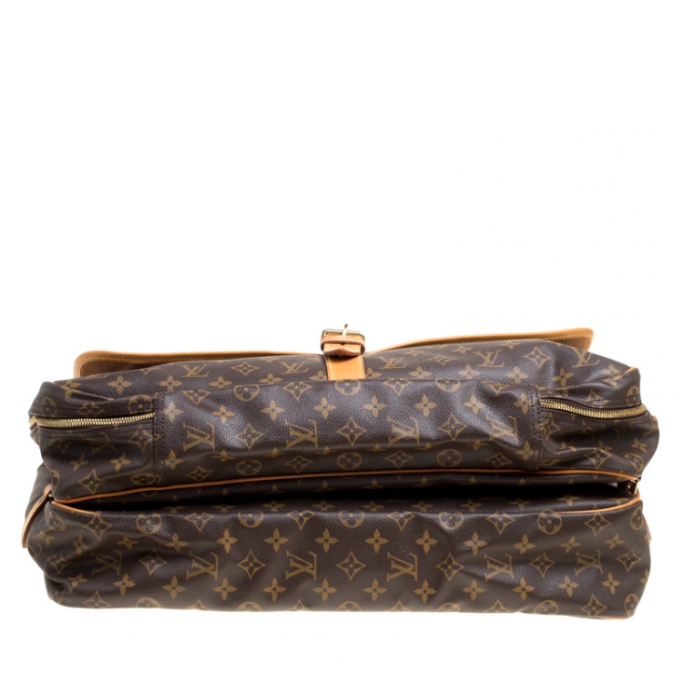 Pre Owned Louis Vuitton Monogram Canvas Sac Chasse Hunting Bag