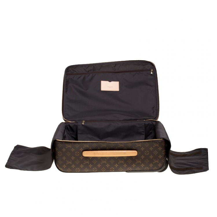 Pre Owned Louis Vuitton Monogram Canvas Business Pegase Legere 55 Luggage