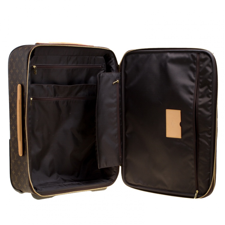 Pre Owned Louis Vuitton Monogram Canvas Business Pegase Legere 55 Luggage