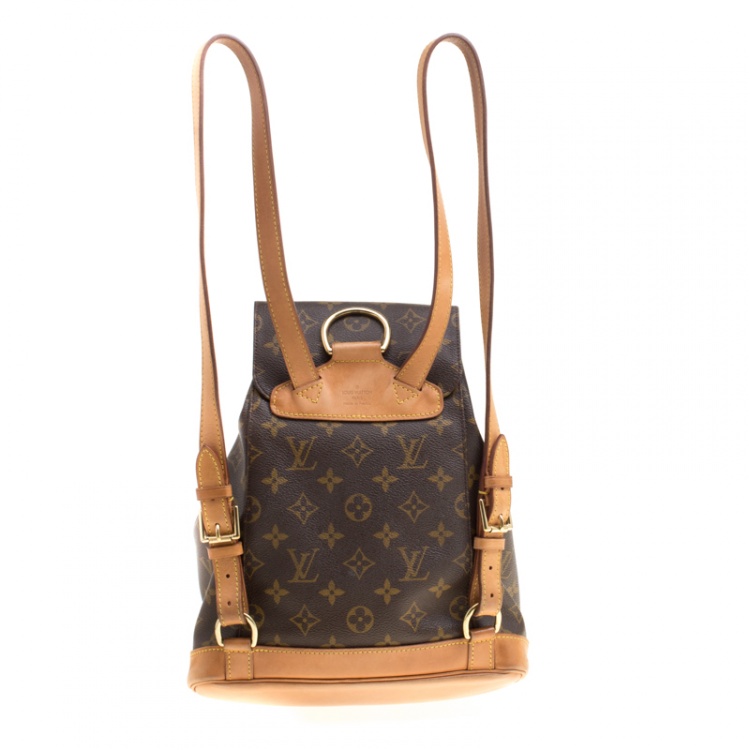 Pre Owned Louis Vuitton Monogram Canvas Montsouris MM Backpack Bag