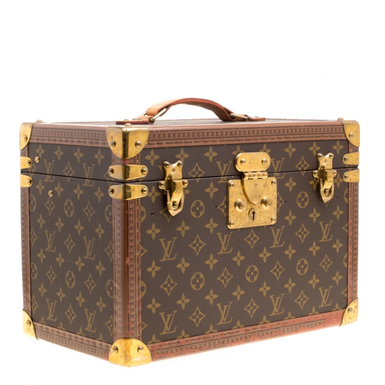 Pre Owned Louis Vuitton Monogram Canvas Boite Bouteilles Et Glace Trunk Case