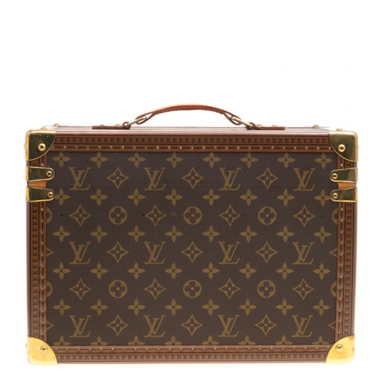 Pre Owned Louis Vuitton Monogram Canvas Boite Bouteilles Et Glace Trunk Case