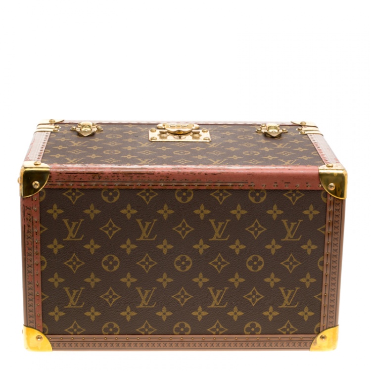 Pre Owned Louis Vuitton Monogram Canvas Boite Bouteilles Et Glace Trunk Case