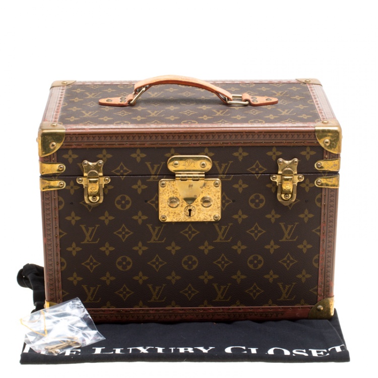 Pre Owned Louis Vuitton Monogram Canvas Boite Bouteilles Et Glace Trunk Case