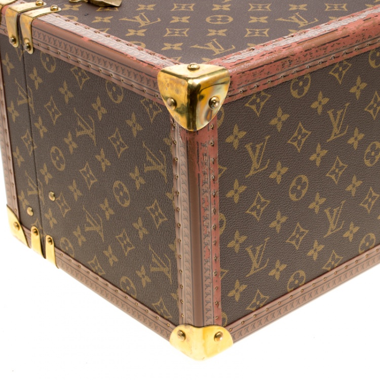 Pre Owned Louis Vuitton Monogram Canvas Boite Bouteilles Et Glace Trunk Case