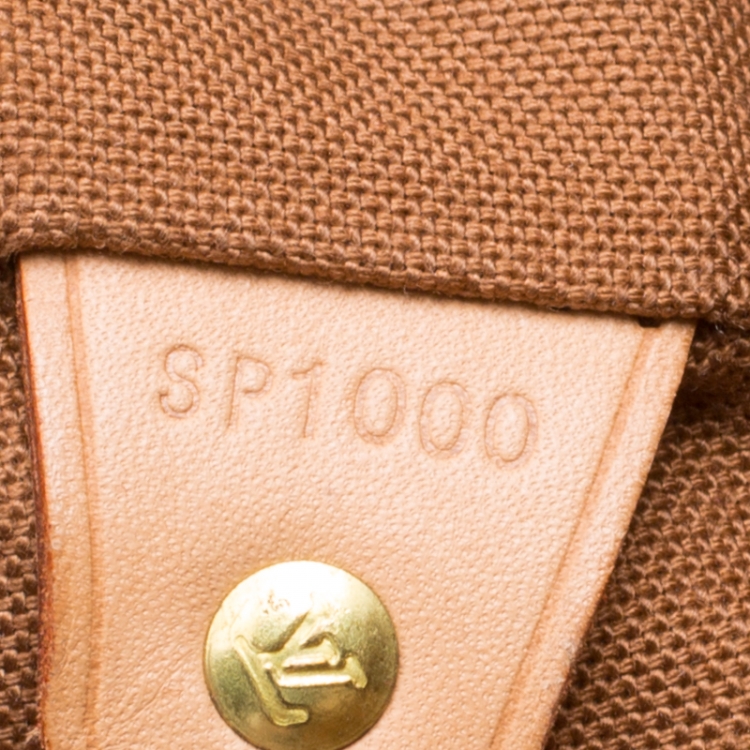 Pre Owned Louis Vuitton Monogram Canvas and Leather Montsouris MM Backpack