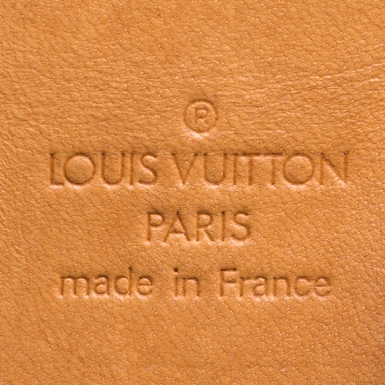 Pre Owned Louis Vuitton Monogram Canvas and Leather Montsouris MM Backpack