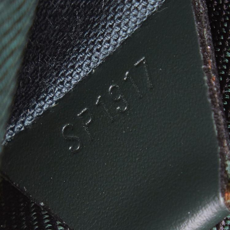 Pre Owned Louis Vuitton Epicea Green Taiga Leather Cassiar Backpack