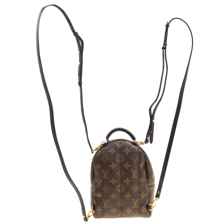 Pre Owned Louis Vuitton Monogram Canvas Mini Palm Springs Backpack