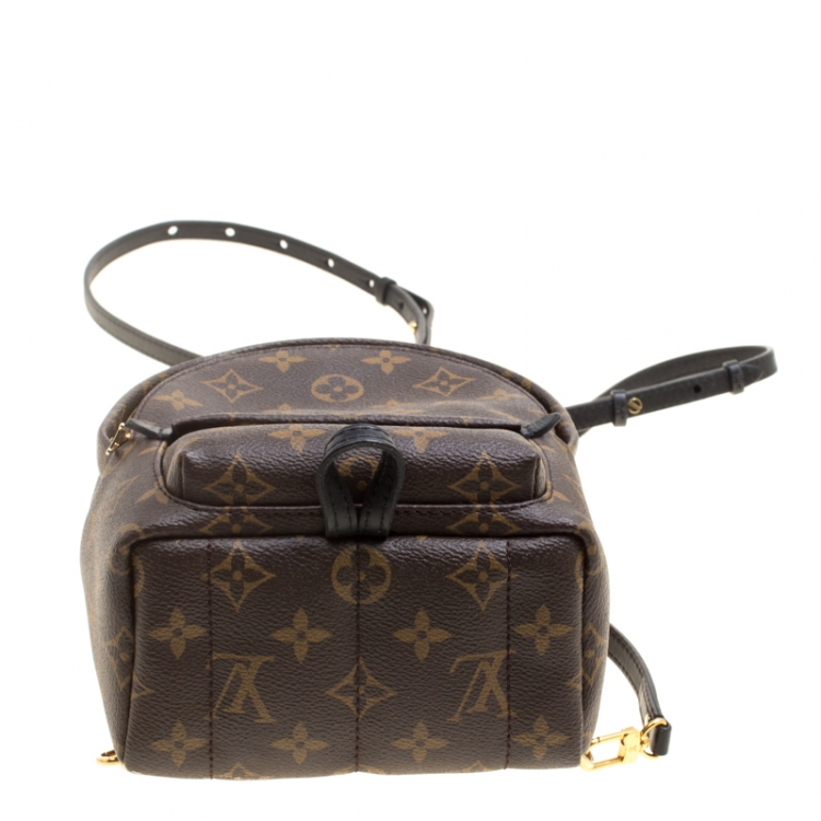 Pre Owned Louis Vuitton Monogram Canvas Mini Palm Springs Backpack