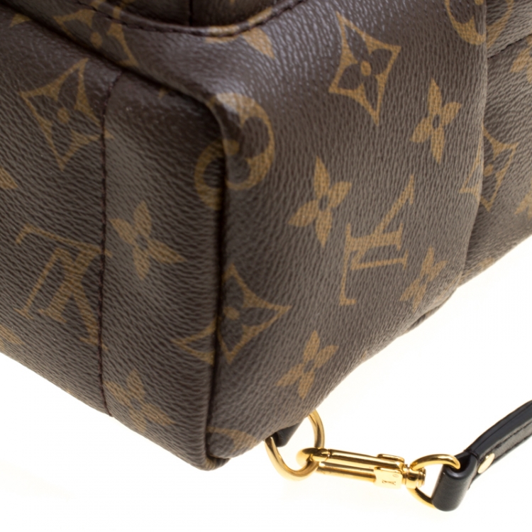 Pre Owned Louis Vuitton Monogram Canvas Mini Palm Springs Backpack