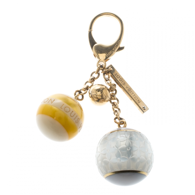Louis Vuitton Womens Keychains & Bag Charms, Grey