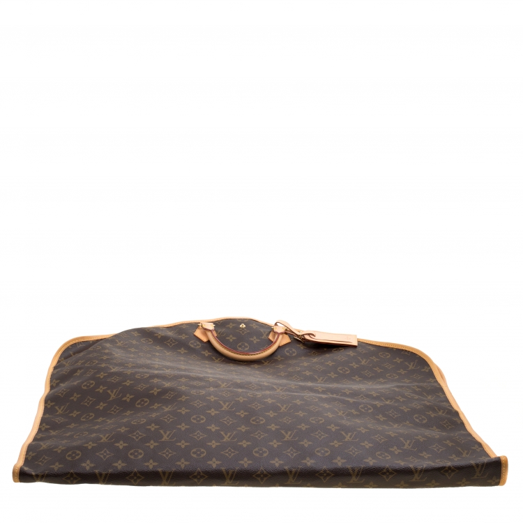 Pre Owned Louis Vuitton Monogram Canvas and Leather Garment Cover