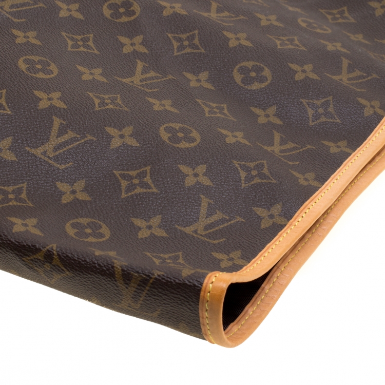 Pre Owned Louis Vuitton Monogram Canvas and Leather Garment Cover