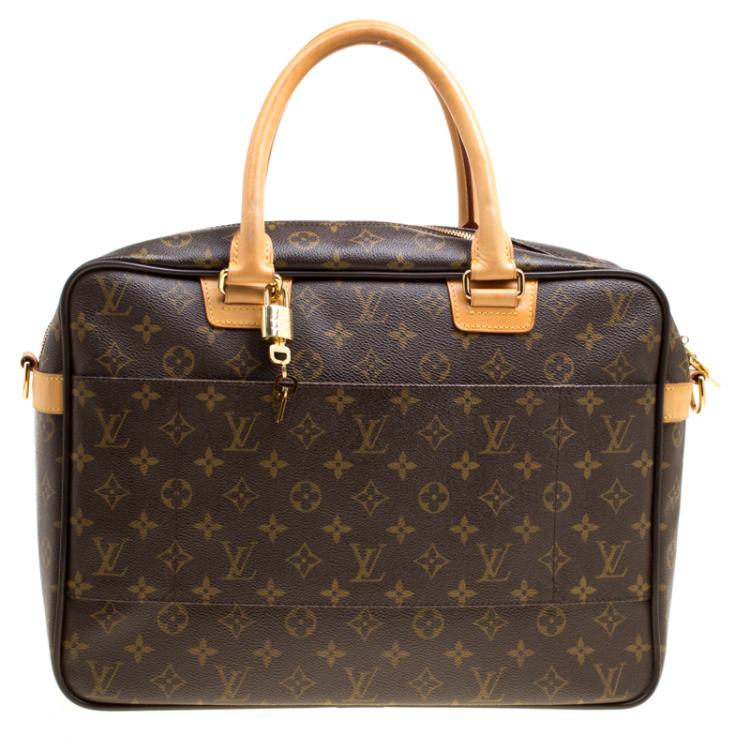 Pre Owned Louis Vuitton Monogram Canvas Icare Computer Bag