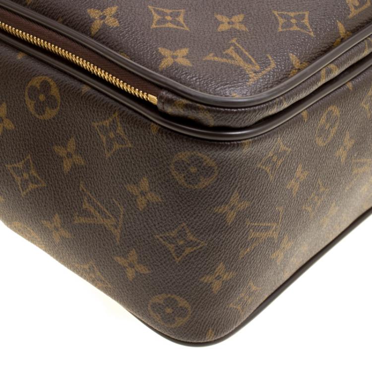 Pre Owned Louis Vuitton Monogram Canvas Icare Computer Bag