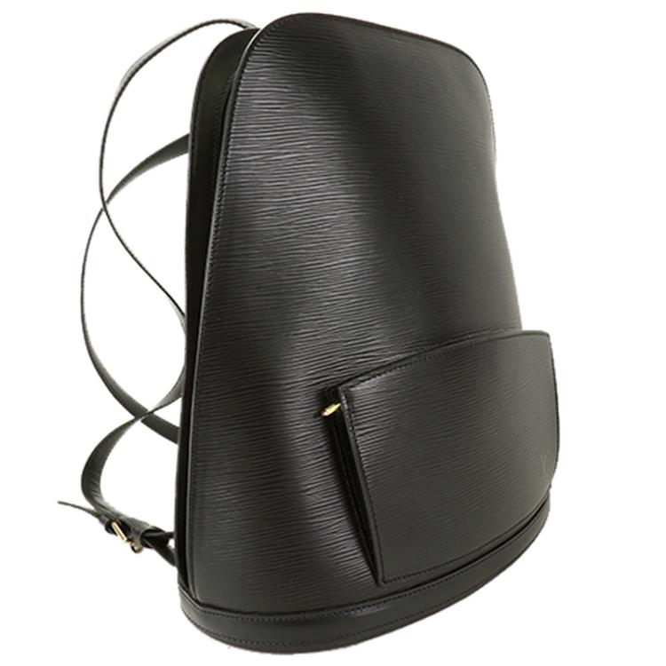 Louis Vuitton Gobelin Backpack Black EPI Gold