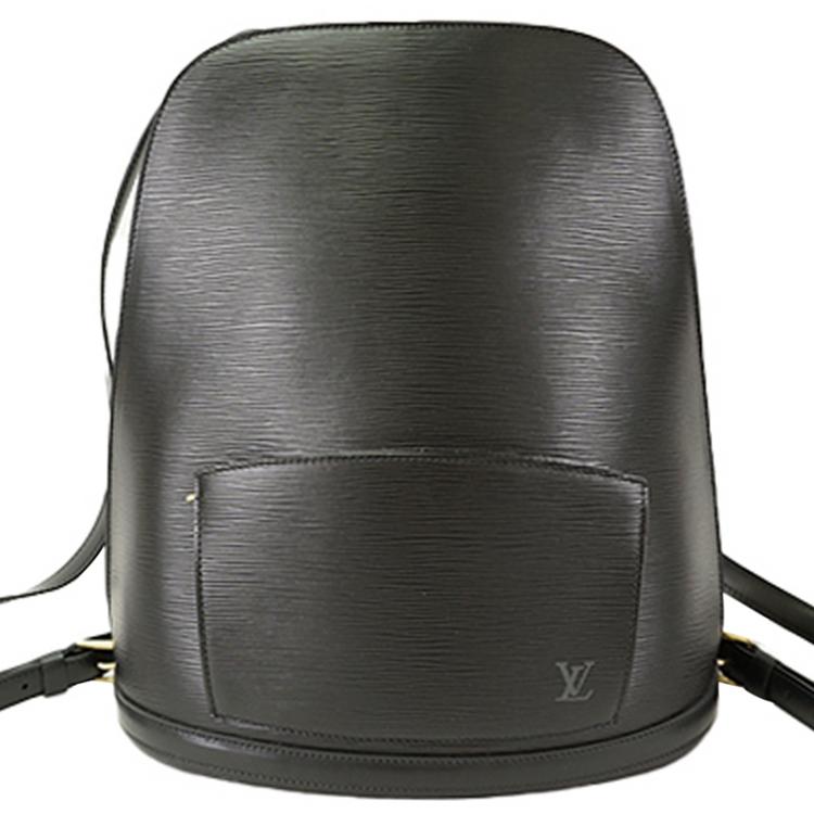 Louis Vuitton Gobelins Noir 870697 Black Epi Leather Backpack