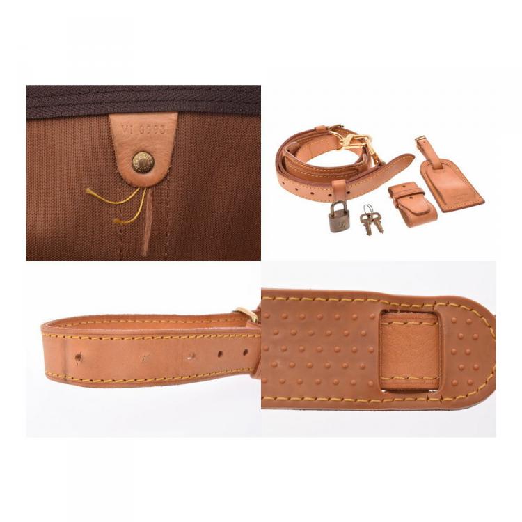 Pre Owned Louis Vuitton Monogram Canvas Keepall Bandouliere 60 Bag