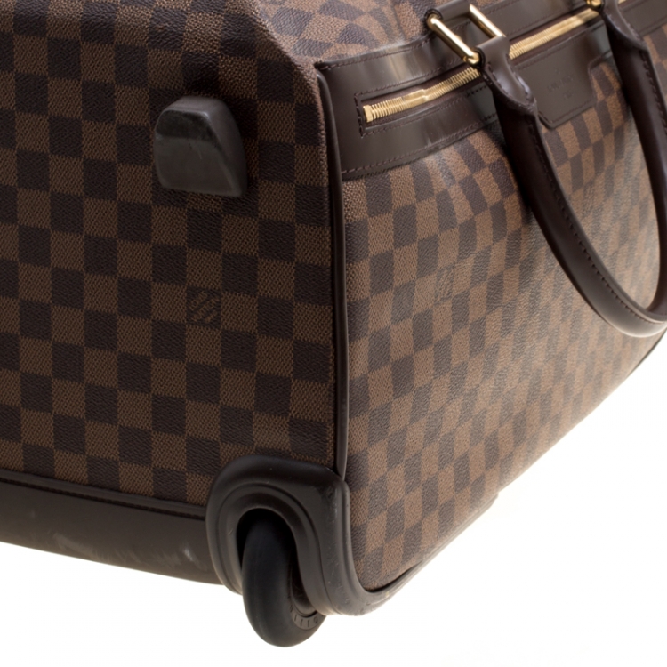 Pre Owned Louis Vuitton Damier Canvas Eole 50 Rolling Luggage