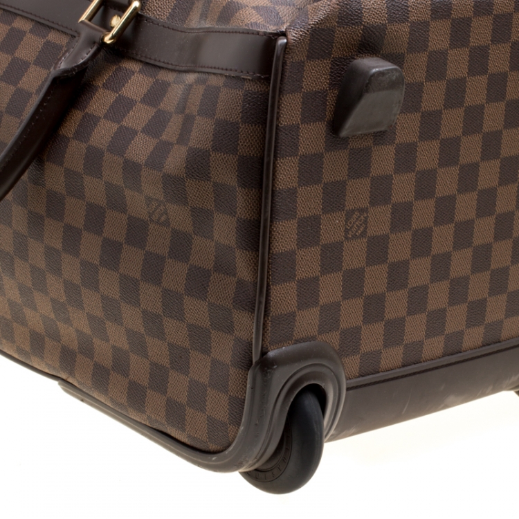 Pre Owned Louis Vuitton Damier Canvas Eole 50 Rolling Luggage