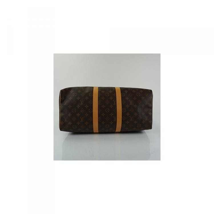 Pre Owned Louis Vuitton Monogram Canvas Keepall 45 Bag