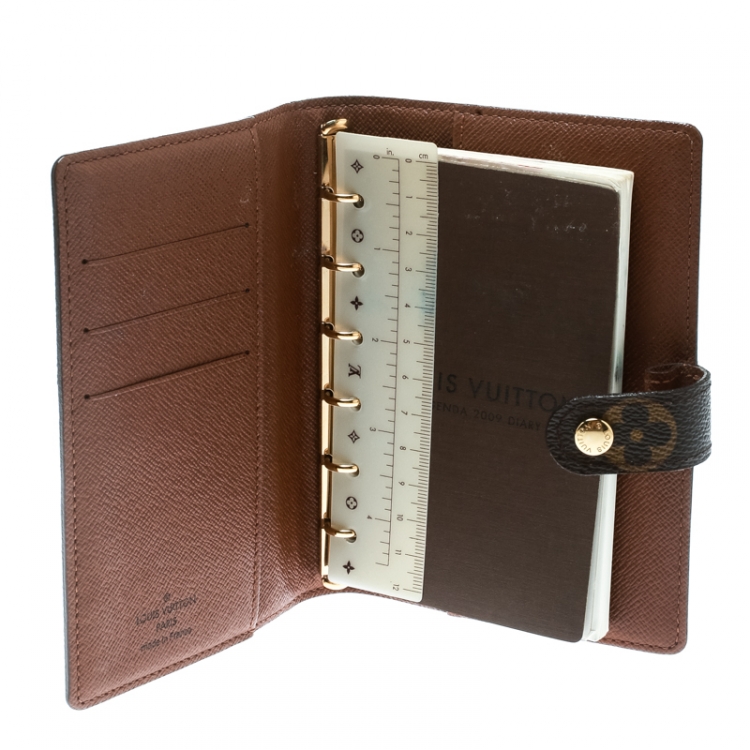 مملوكة مسبقًا Louis Vuitton Monogram Canvas Small Ring Agenda Cover