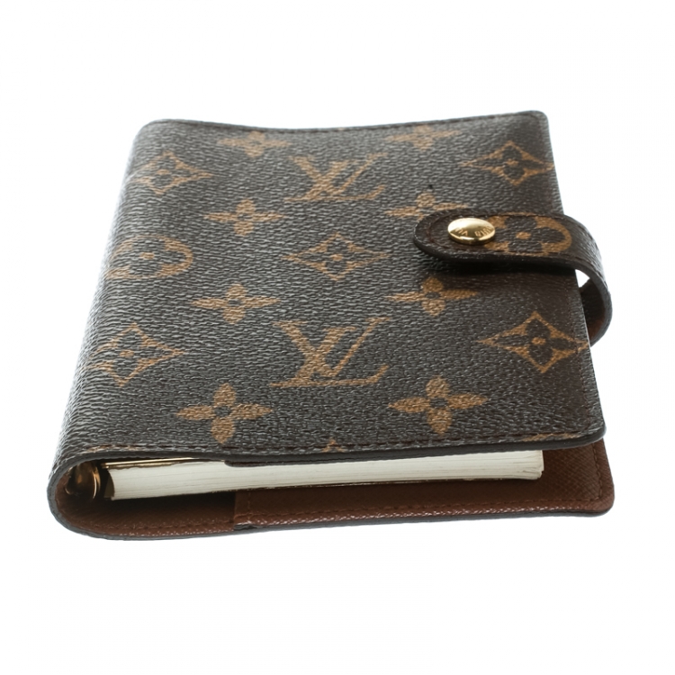 مملوكة مسبقًا Louis Vuitton Monogram Canvas Small Ring Agenda Cover