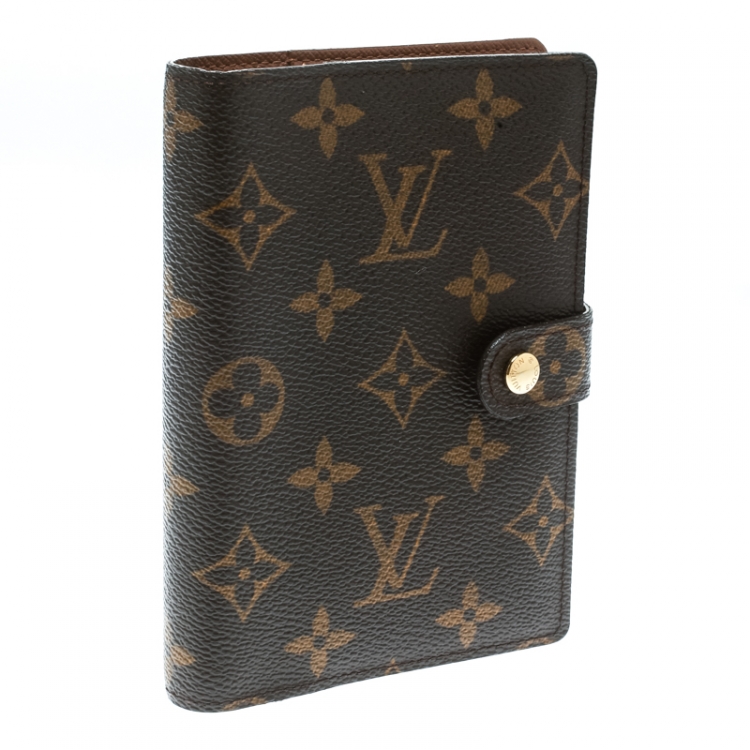 مملوكة مسبقًا Louis Vuitton Monogram Canvas Small Ring Agenda Cover