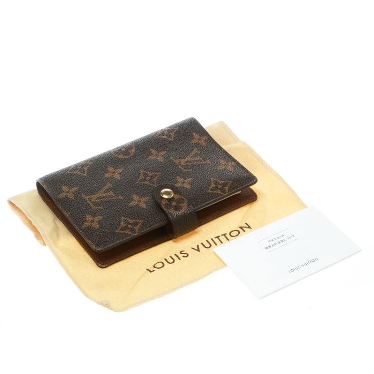 مملوكة مسبقًا Louis Vuitton Monogram Canvas Small Ring Agenda Cover