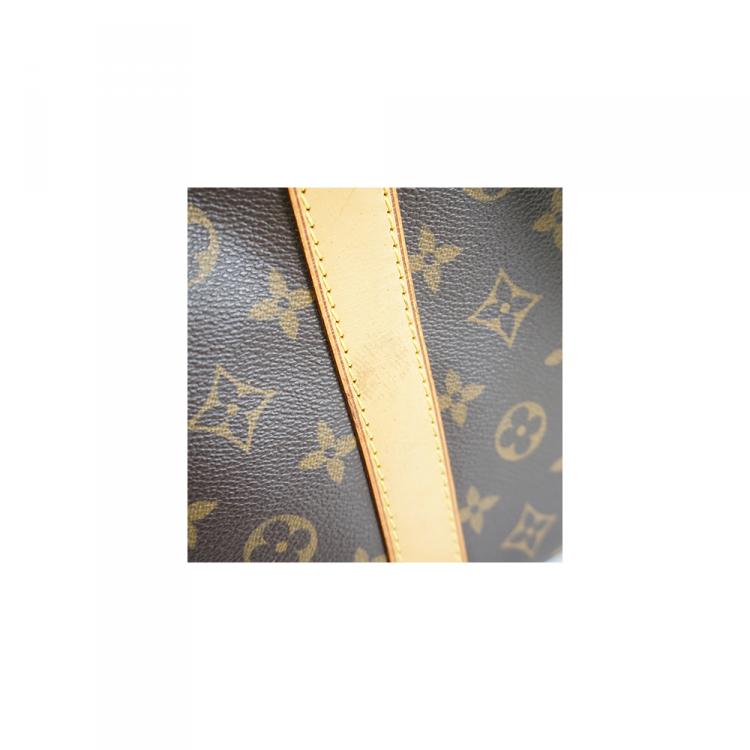 Pre Owned Louis Vuitton Monogram Canvas Keepall Bandouliere 60 Bag