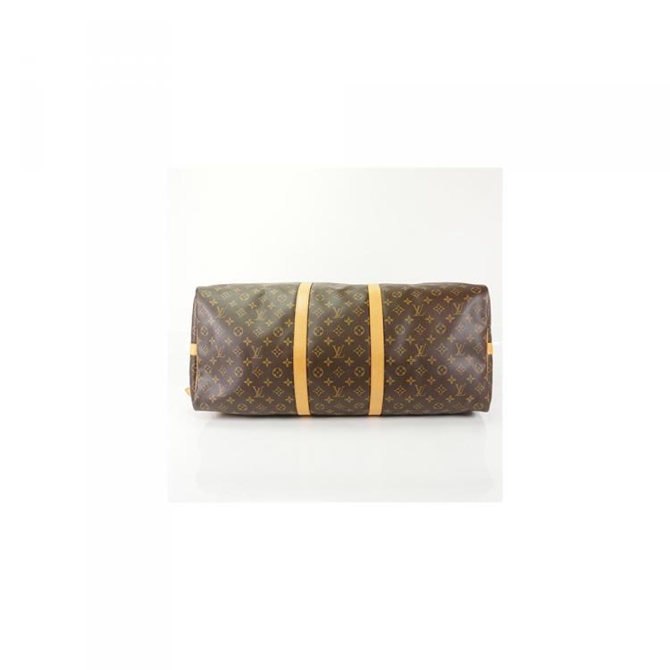 Pre Owned Louis Vuitton Monogram Canvas Keepall Bandouliere 60 Bag