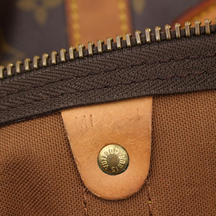 Pre Owned Louis Vuitton Monogram Canvas Keepall 60 Bag