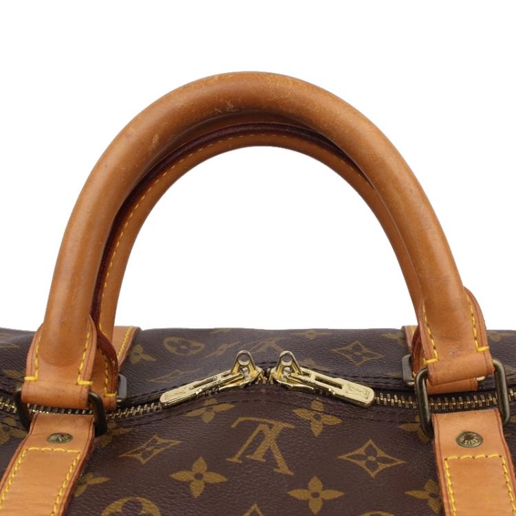 Pre Owned Louis Vuitton Monogram Canvas Keepall 60 Bag